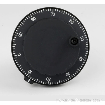 80mm Black Plastic 100PPR Handwheel MPG Pulse Generator